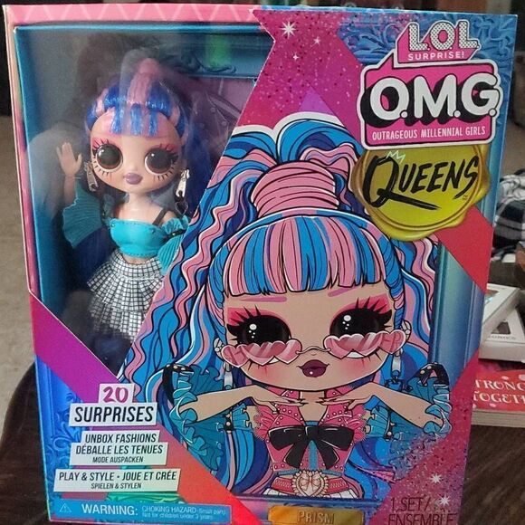 NEW IN BOX COLLECTIBLE LOL SURPRISE OMG QUEENS PRISM - Picture 4 of 7